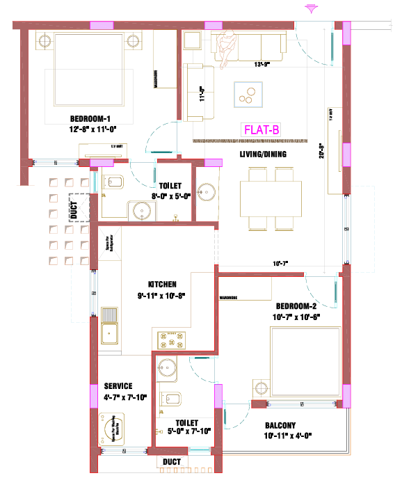 Floor Plan Left